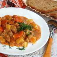 Рецепт Гуляша в микроволновке