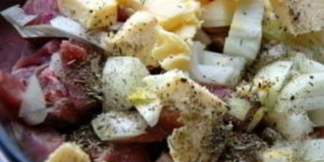 Рецепт гуляша в микроволновке