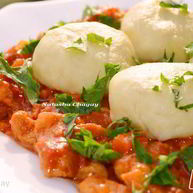 Рецепт Картофельных клецек с гуляшом из свинины