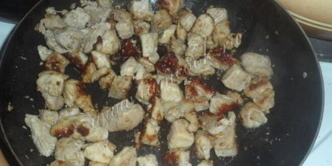 Рецепт картошечки с гуляшом по-сибирски