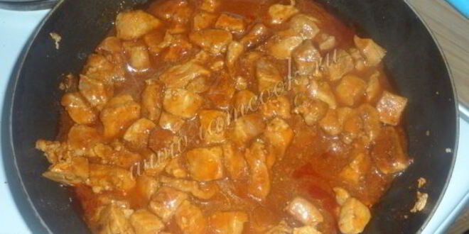 Рецепт картошечки с гуляшом по-сибирски