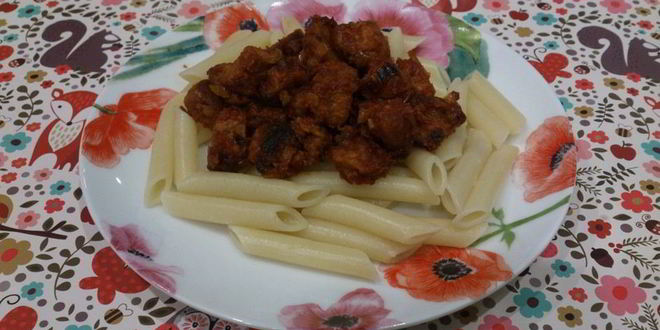 Рецепт соевого гуляша