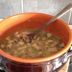 Рецепт Спеццатино — итальянского гуляша с зеленым горошком