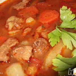 Рецепт Супа-гуляша по-венгерски