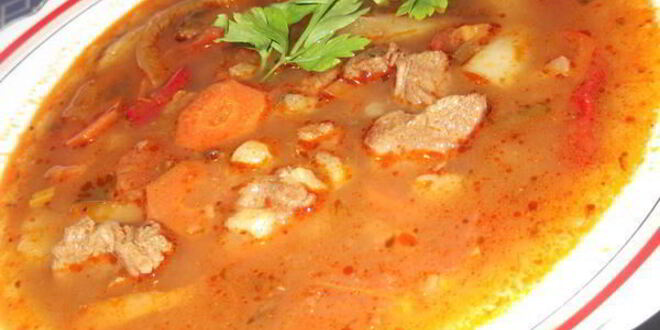 Рецепт супа-гуляша по-венгерски