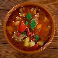 Рецепт Супа-гуляша со свининой