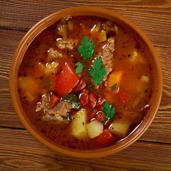 Рецепт Супа-гуляша со свининой
