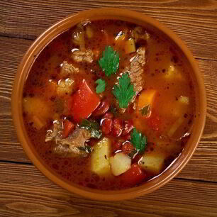 Рецепт Супа-гуляша со свининой