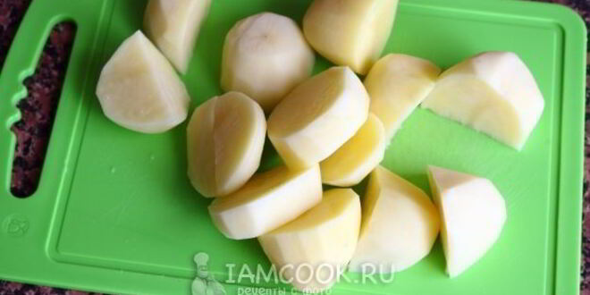 Рецепт картофельно-кабачкового пюре с сыром