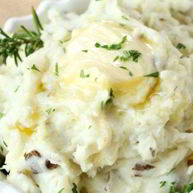 Рецепт Картофельного пюре с чесноком и сыром