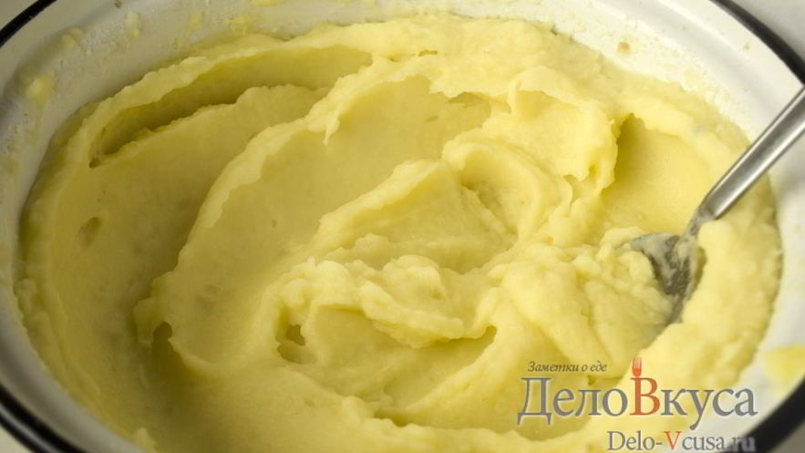 Рецепт картофельного пюре