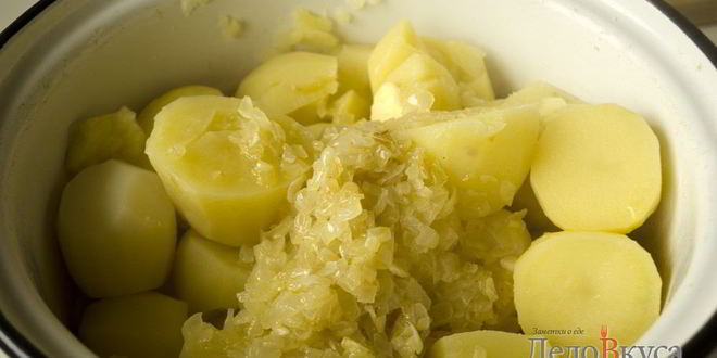 Рецепт картофельного пюре