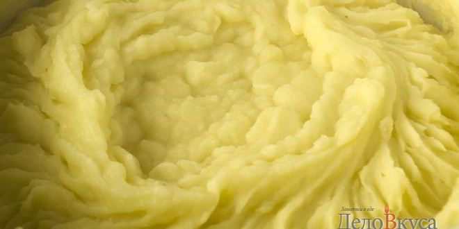 Рецепт картофельного пюре