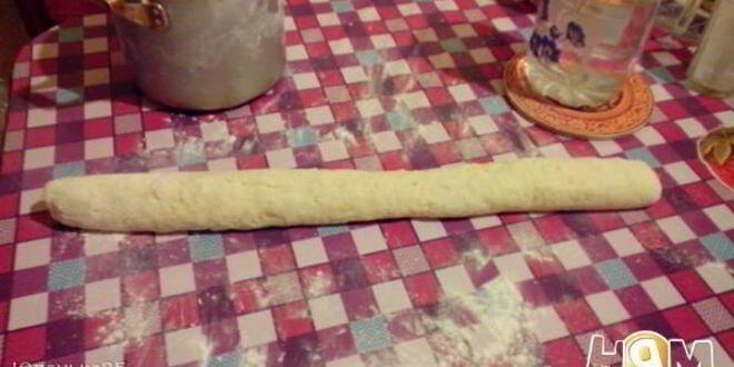 Рецепт картофельных клецек в соусе с луком-пореем