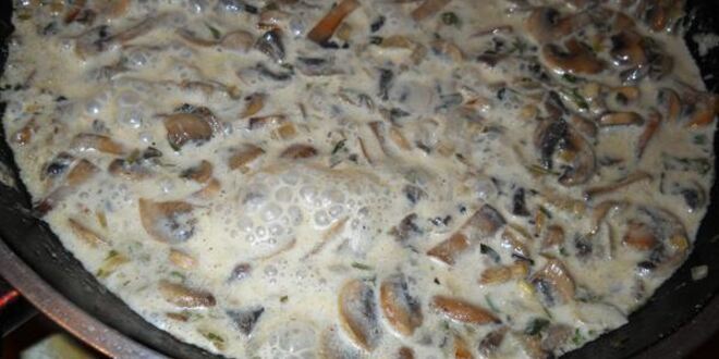 Рецепт картофельных ньокков с грибной подливкой