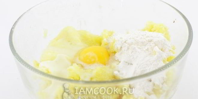 Рецепт клецек картофельных с мясом
