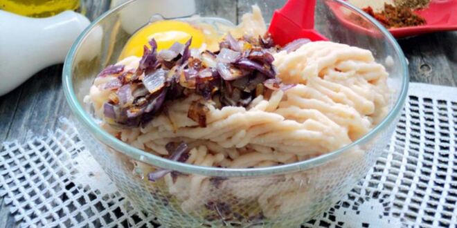 Рецепт фасолевых котлет с картофелем