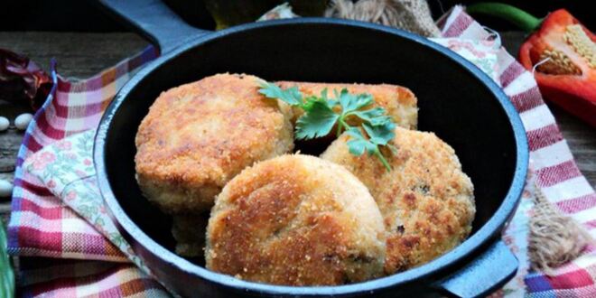 Рецепт фасолевых котлет с картофелем