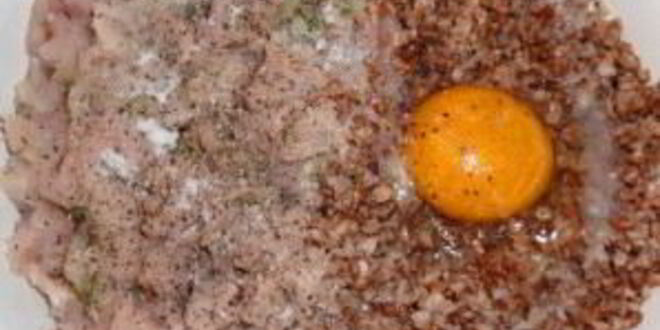 Рецепт гречнева-куриных котлеты