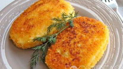 Рецепт Картофельно-грибных котлеты