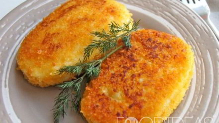 Рецепт картофельно-грибных котлеты