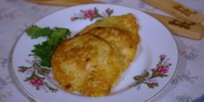 Рецепт картофельных котлет с курицей