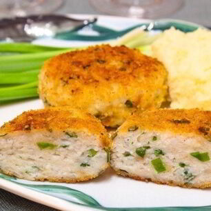 Рецепт Котлеток из кальмара