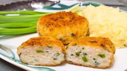 Рецепт Котлеток из кальмара