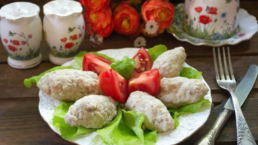 Рецепт котлет из индейки на пару в мультиварке