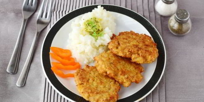 Рецепт котлет из куриного фарша с овсяными хлопьями