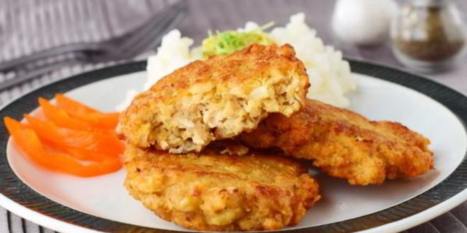 Рецепт котлет из куриного фарша с овсяными хлопьями