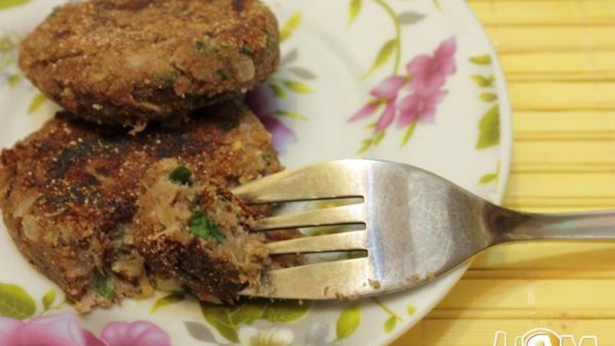 Рецепт котлет из печеного баклажана