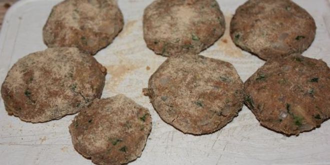 Рецепт котлет из печеного баклажана