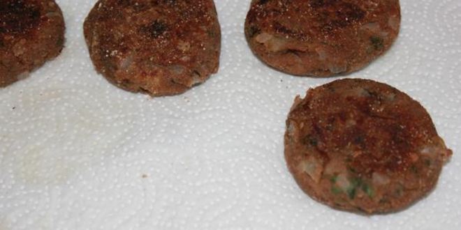 Рецепт котлет из печеного баклажана