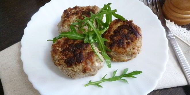 Рецепт котлет из свинины с овсяными хлопьями