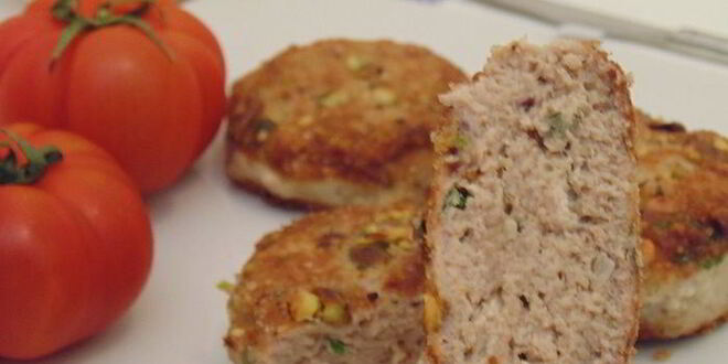 Рецепт котлет из тунца в фисташковой панировке