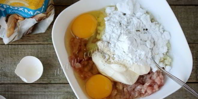 Рецепт котлет куриных с майонезом