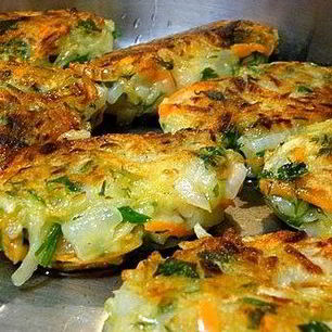 Рецепт Котлет луковых постных