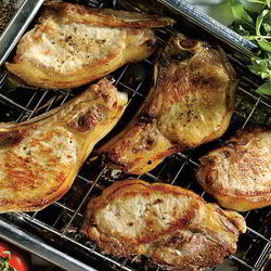 Рецепт Котлет на косточке с пряным соусом