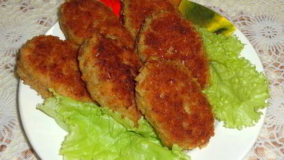 Рецепт Котлет с гречкой