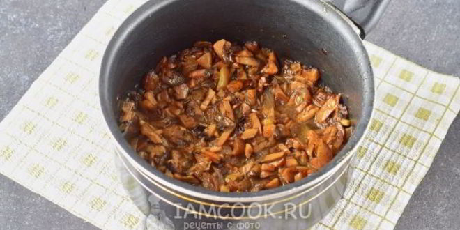 Рецепт котлет с грибами внутри