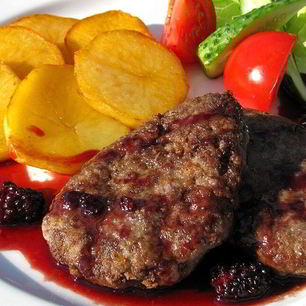 Рецепт Котлет с картошкой в духовке