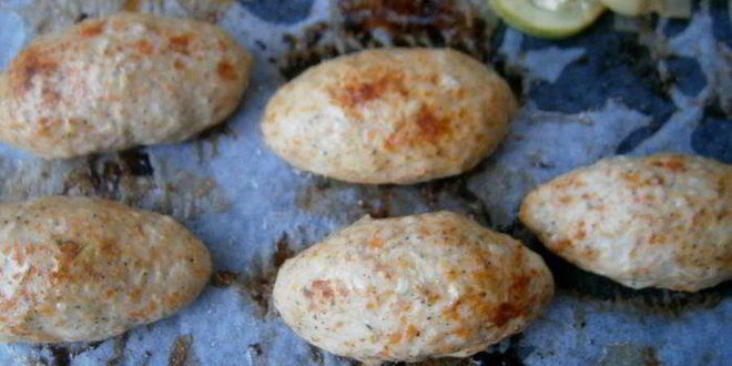 Рецепт котлет с овощами, фаршированные помидорами