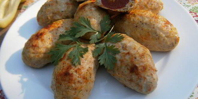 Рецепт котлет с овощами, фаршированные помидорами