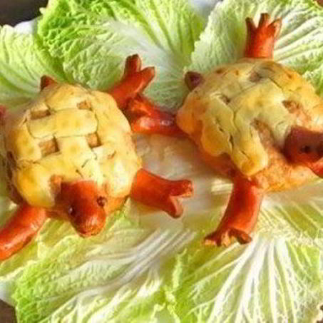 Рецепт Котлет с сыром Черепашки