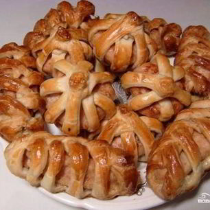 Рецепт Котлет в слоеном тесте