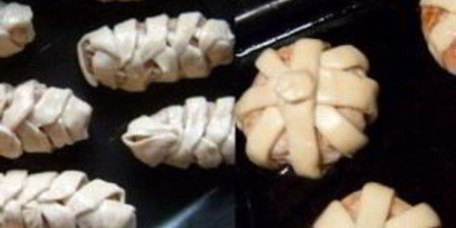 Рецепт котлет в слоеном тесте