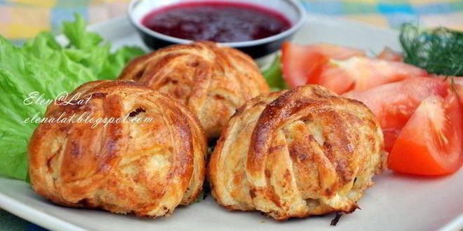 Рецепт куриных котлеток клубочки