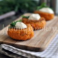 Рецепт Морковных котлет с манкой