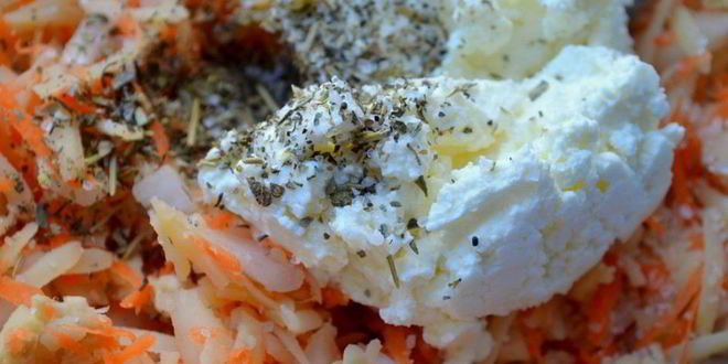 Рецепт овощных котлет с творогом